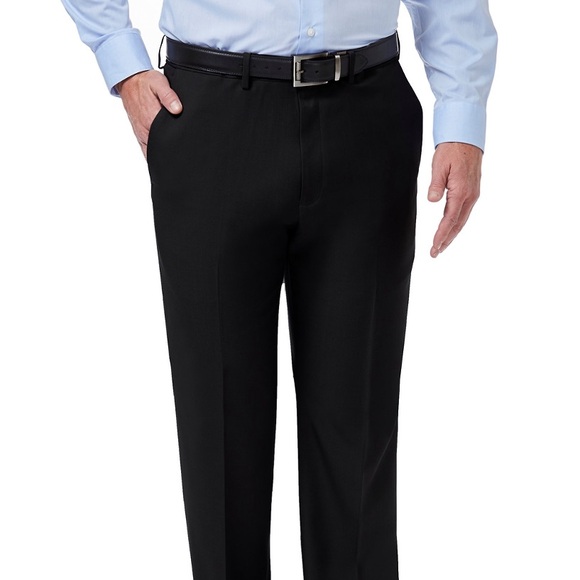 Haggar Other - NWT men’s Haggar Classic fit flat front dress pants SZ 44x29